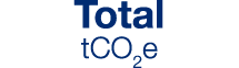 Total tCO2e