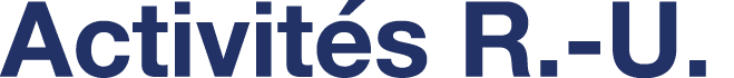 Activit s R. U.