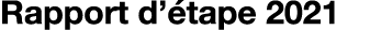 Rapport d’ tape 2021