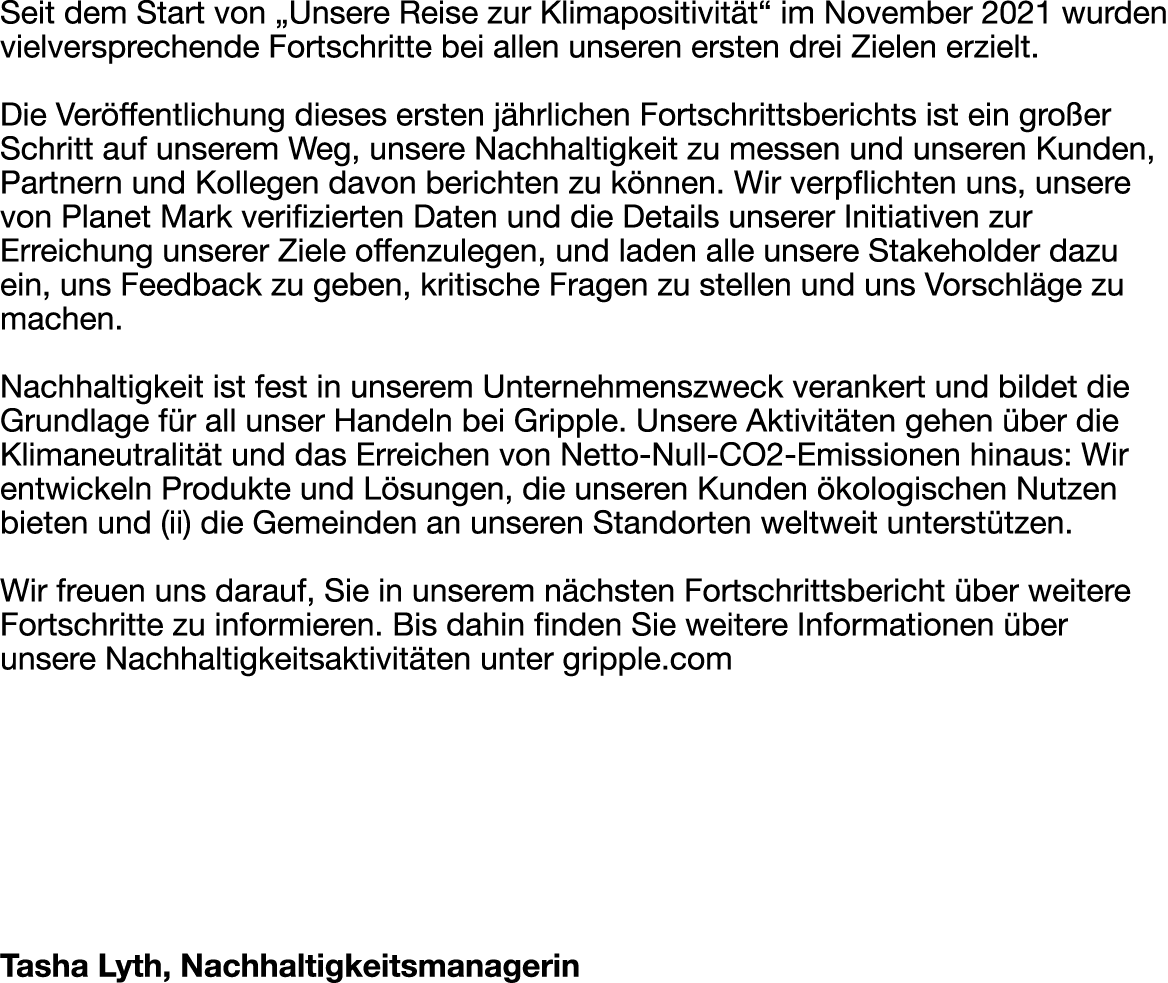 Seit dem Start von „Unsere Reise zur Klimapositivit t“ im November 2021 wurden vielversprechende Fortschritte bei all...