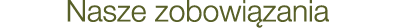 Nasze zobowi zania