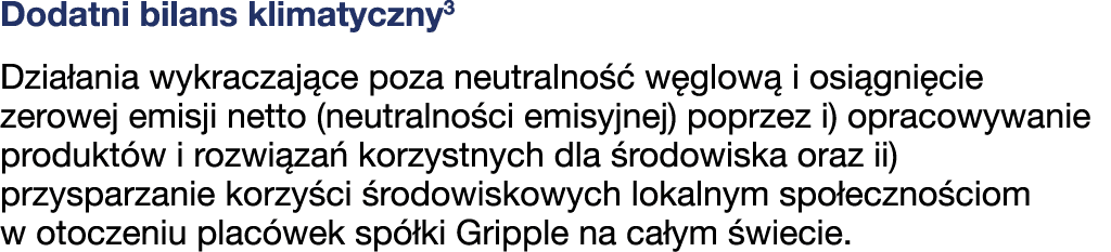 Dodatni bilans klimatyczny3 Dzia ania wykraczaj ce poza neutralno  w glow  i osi gni cie zerowej emisji netto (neutr...