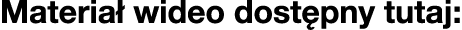 Materia wideo dost pny tutaj:
